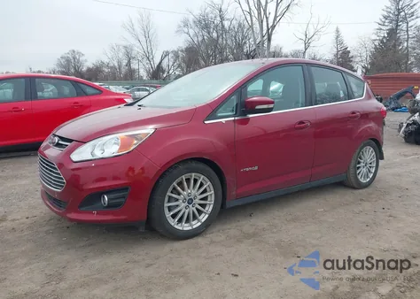 2013 Ford C-Max Hybrid Sel from USA, damaged, VIN 1FADP5BUXDL538287